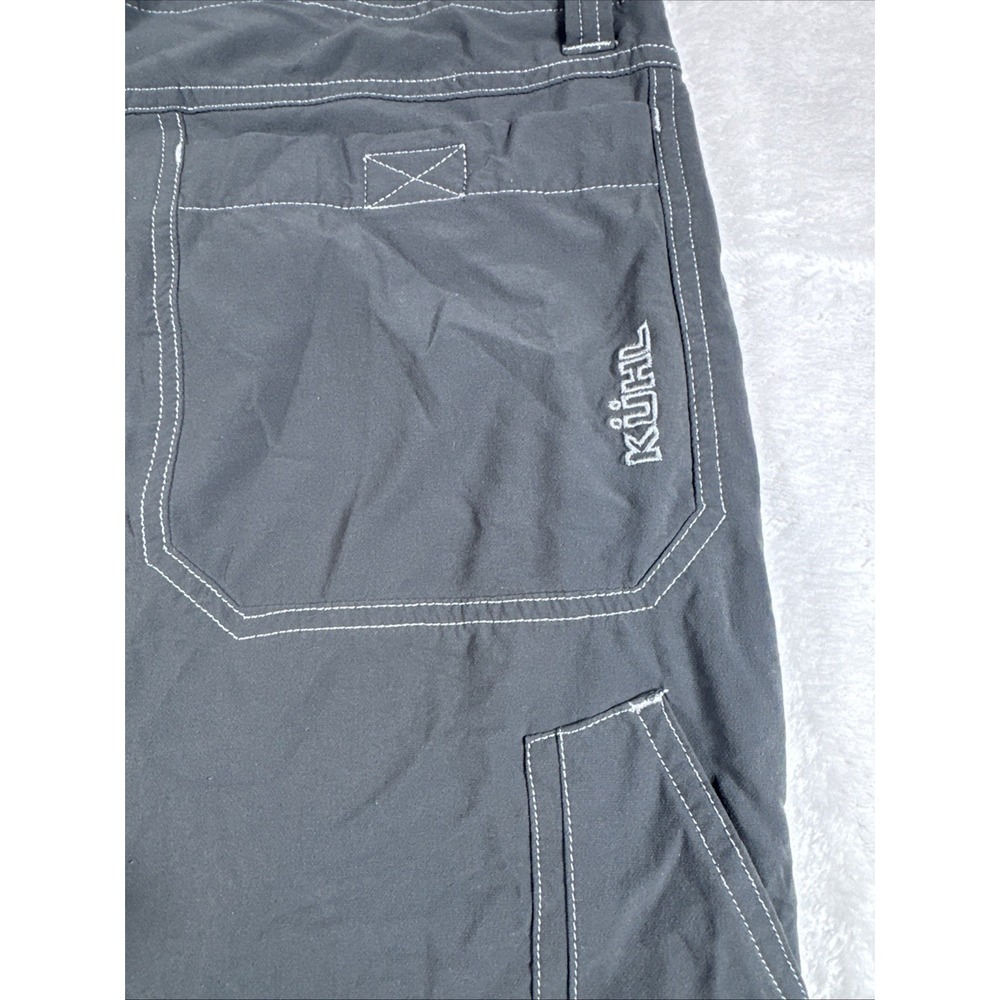 KUHL Born In‎ The Mountains Men's Shorts Size 34 Charcoal Gray - Picture 9 of 11